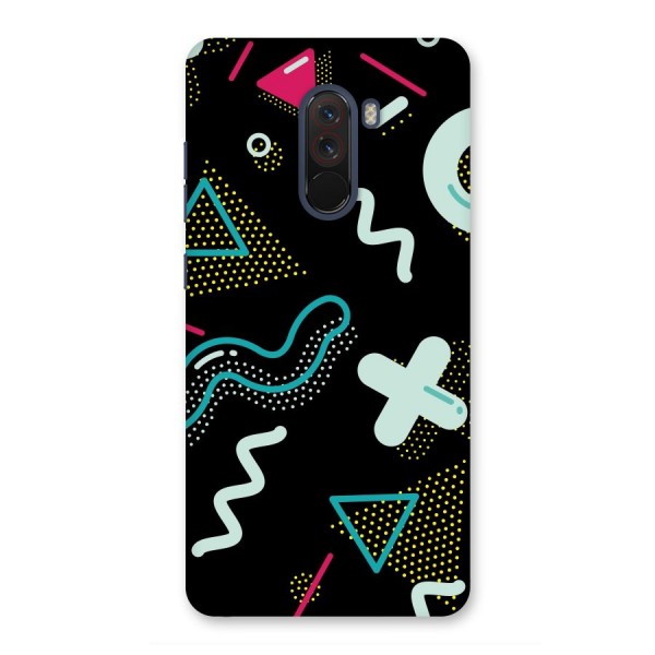 Shapes Pattern Back Case for Poco F1