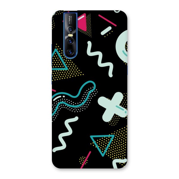 Shapes Pattern Back Case for Vivo V15 Pro