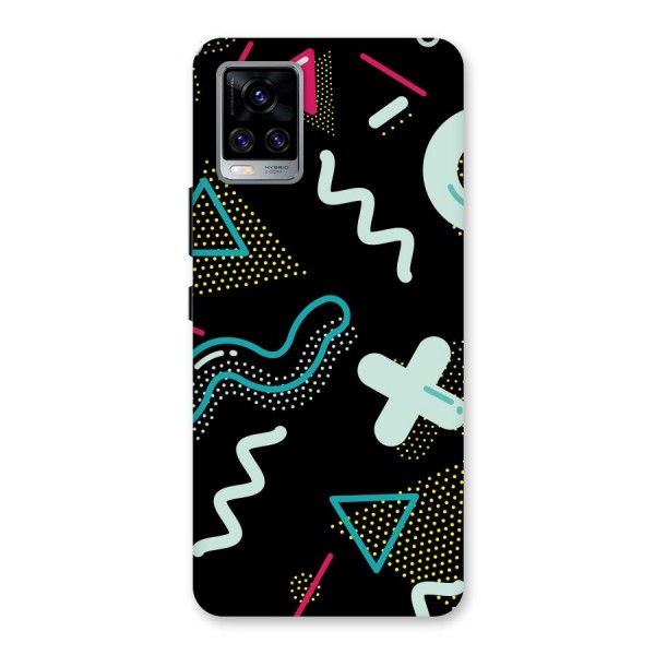 Shapes Pattern Back Case for Vivo V20 Pro