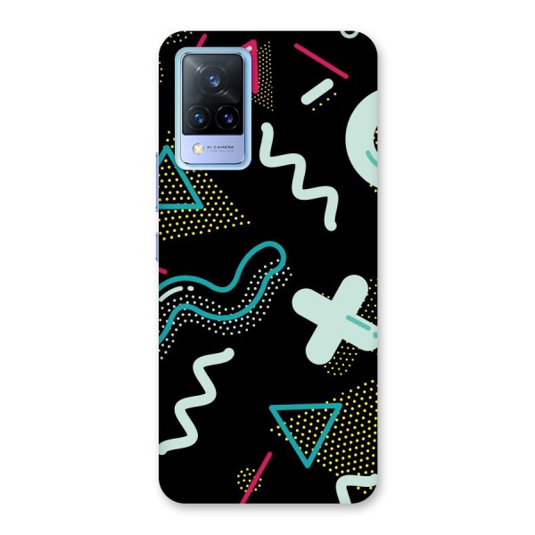 Shapes Pattern Back Case for Vivo V21 5G