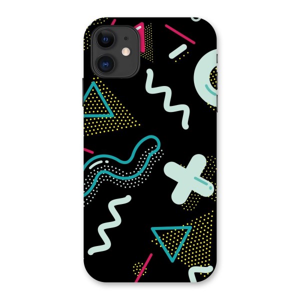 Shapes Pattern Back Case for iPhone 11