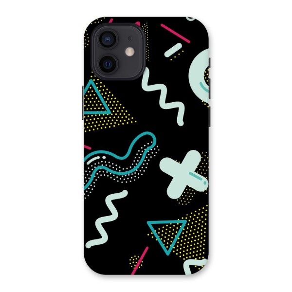 Shapes Pattern Back Case for iPhone 12