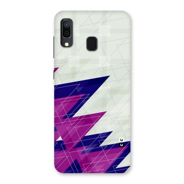 Sharp Abstract Design Back Case for Galaxy A20