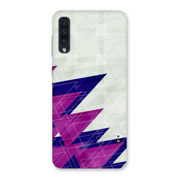 Sharp Abstract Design Back Case for Galaxy A50