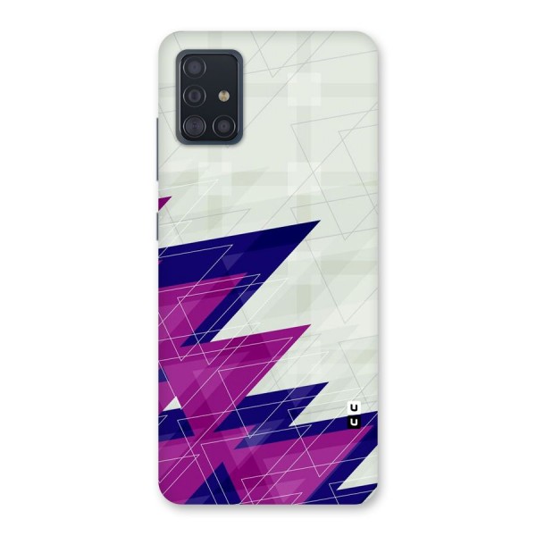 Sharp Abstract Design Back Case for Galaxy A51