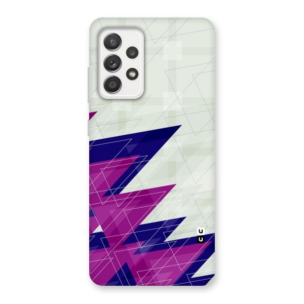 Sharp Abstract Design Back Case for Galaxy A52