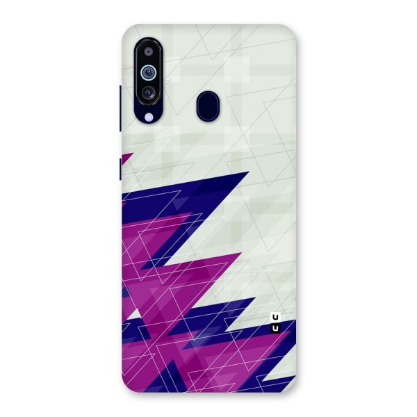 Sharp Abstract Design Back Case for Galaxy A60