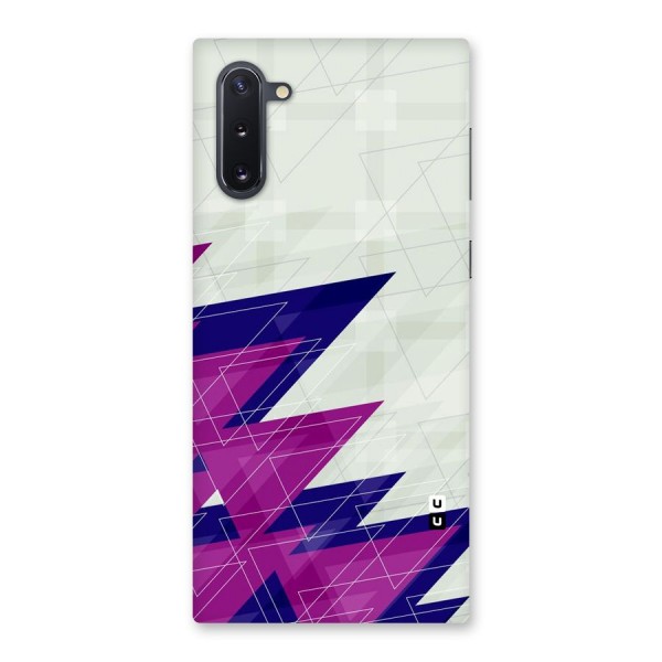 Sharp Abstract Design Back Case for Galaxy Note 10