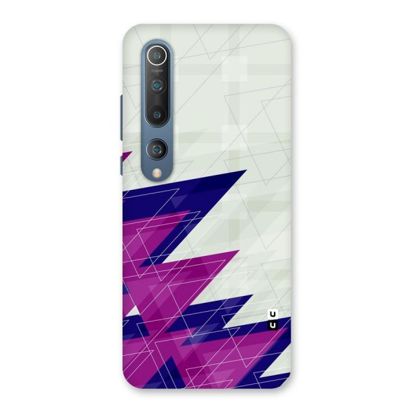 Sharp Abstract Design Back Case for Mi 10