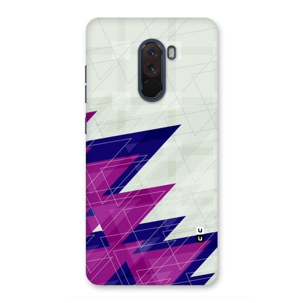 Sharp Abstract Design Back Case for Poco F1