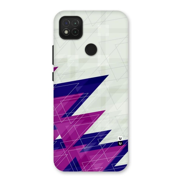 Sharp Abstract Design Back Case for Redmi 9C