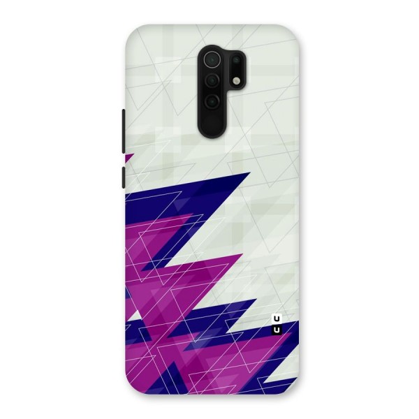 Sharp Abstract Design Back Case for Redmi 9 Prime