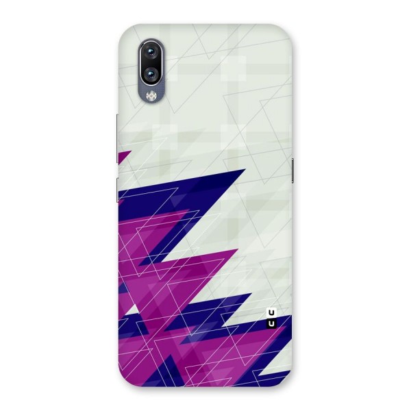 Sharp Abstract Design Back Case for Vivo NEX