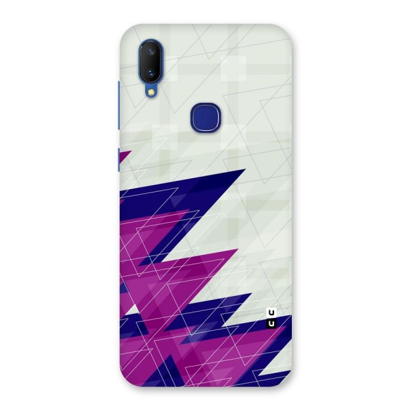 Sharp Abstract Design Back Case for Vivo V11