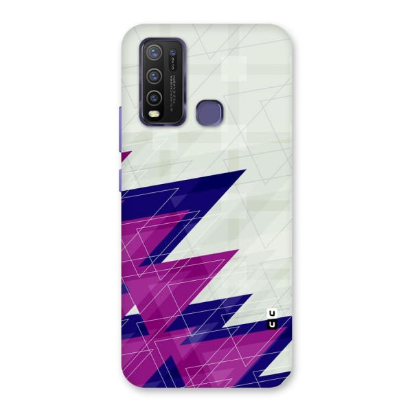 Sharp Abstract Design Back Case for Vivo Y30