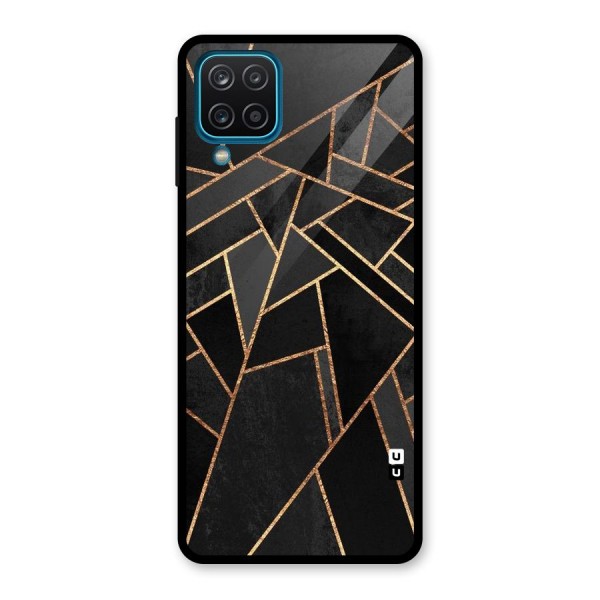 Sharp Tile Glass Back Case for Galaxy A12