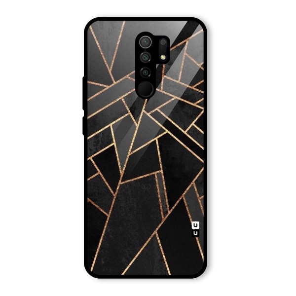 Sharp Tile Glass Back Case for Redmi 9 Prime