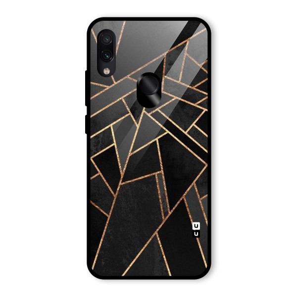 Sharp Tile Glass Back Case for Redmi Note 7