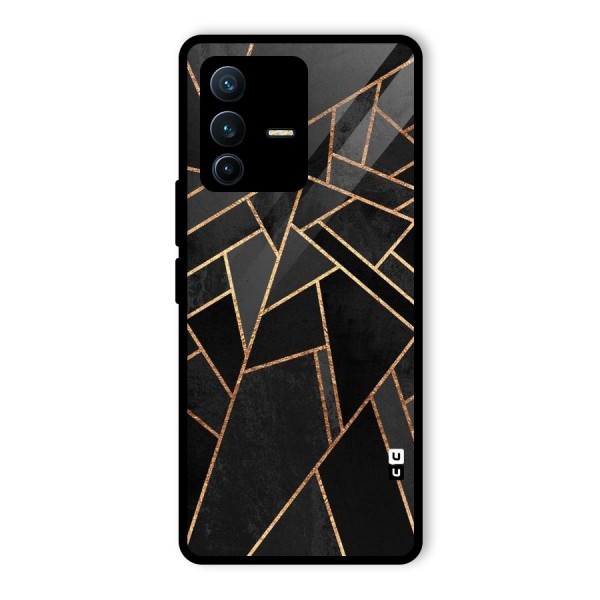 Sharp Tile Glass Back Case for Vivo V23 Pro