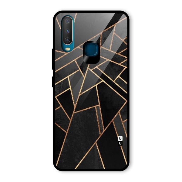 Sharp Tile Glass Back Case for Vivo Y12