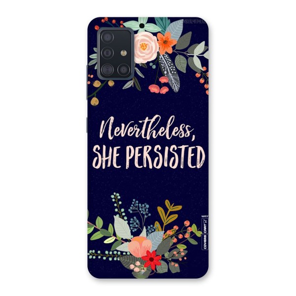 She Persisted Back Case for Galaxy A51