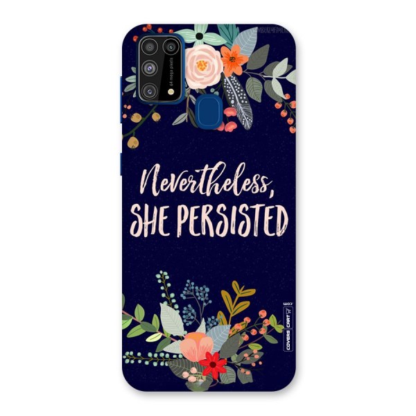 She Persisted Back Case for Galaxy F41