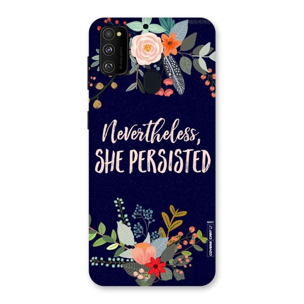 She Persisted Back Case for Galaxy M21