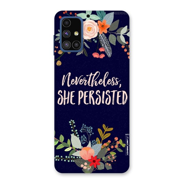 She Persisted Back Case for Galaxy M51