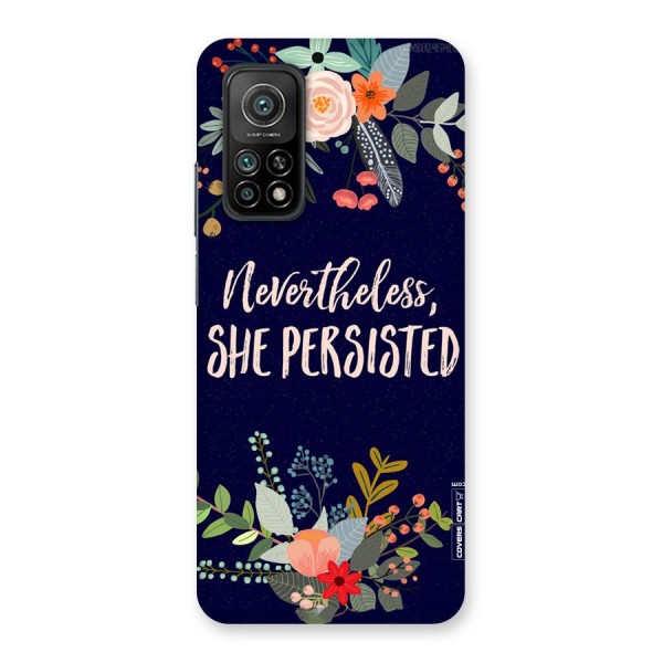 She Persisted Back Case for Mi 10T Pro 5G