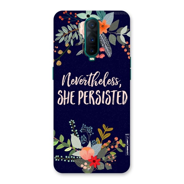 She Persisted Back Case for Oppo R17 Pro