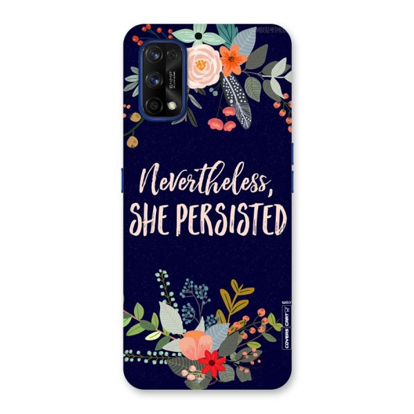 She Persisted Back Case for Realme 7 Pro