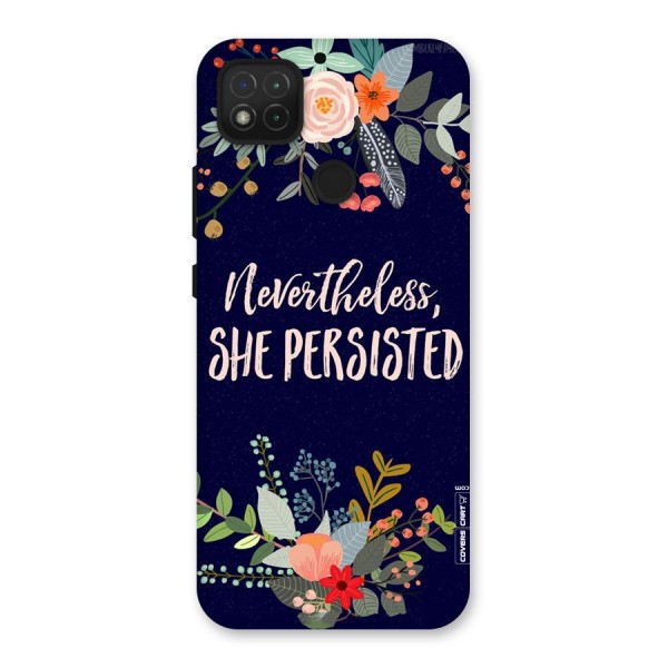 She Persisted Back Case for Redmi 9C