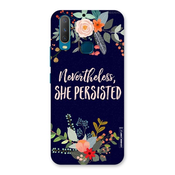 She Persisted Back Case for Vivo Y12