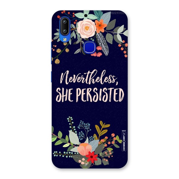 She Persisted Back Case for Vivo Y91