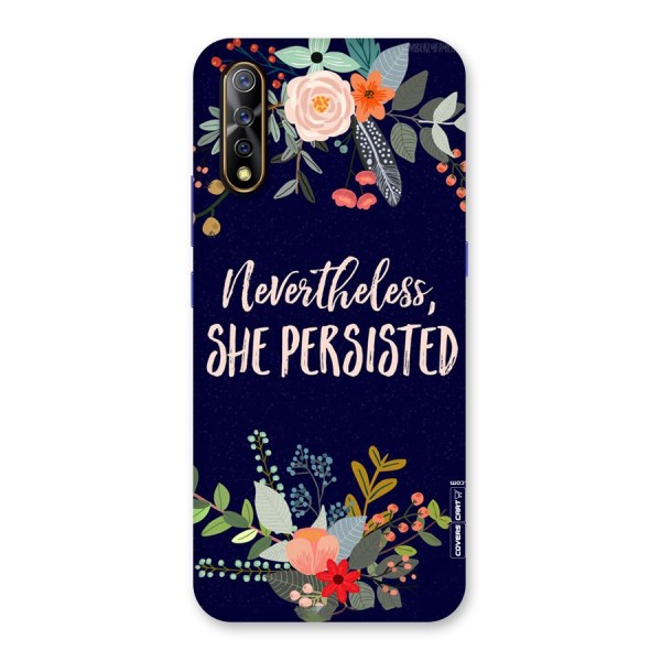 She Persisted Back Case for Vivo Z1x