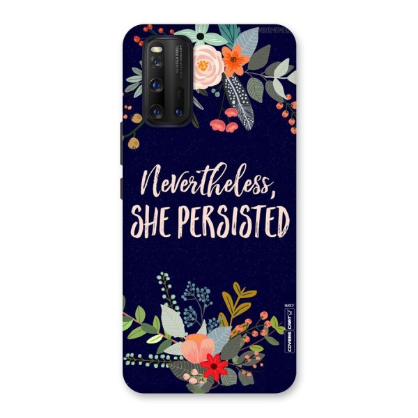 She Persisted Back Case for Vivo iQOO 3