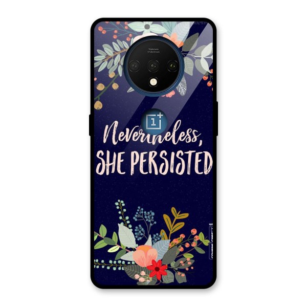 She Persisted Glass Back Case for OnePlus 7T