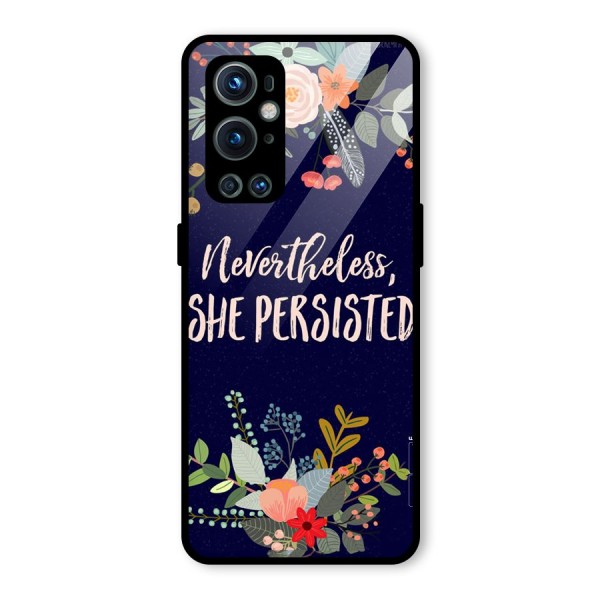 She Persisted Glass Back Case for OnePlus 9 Pro