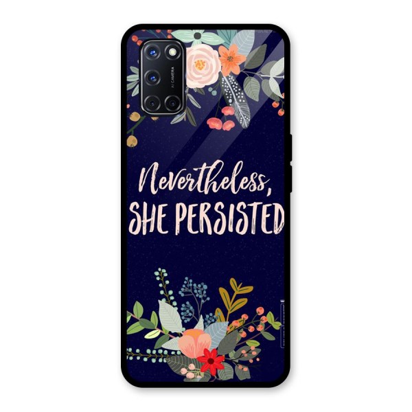 She Persisted Glass Back Case for Oppo A52