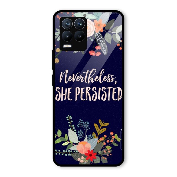 She Persisted Glass Back Case for Realme 8 Pro