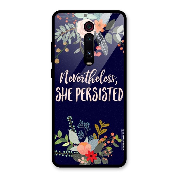 She Persisted Glass Back Case for Redmi K20 Pro