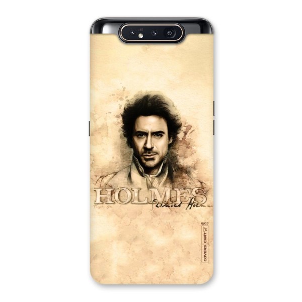 Sherlock Holmes Fan Art Back Case for Galaxy A80