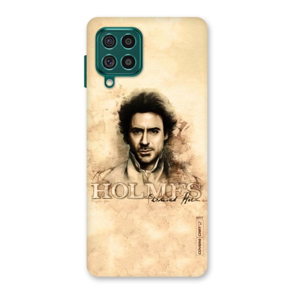 Sherlock Holmes Fan Art Back Case for Galaxy F62