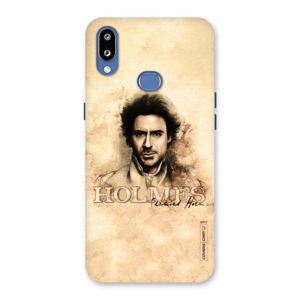 Sherlock Holmes Fan Art Back Case for Galaxy M01s