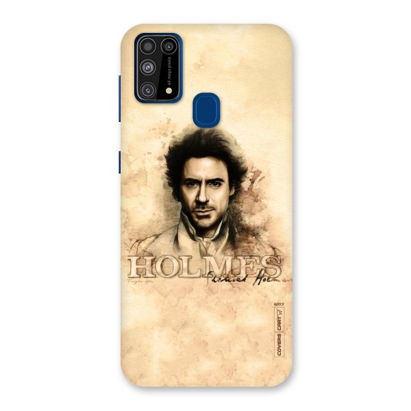 Sherlock Holmes Fan Art Back Case for Galaxy M31