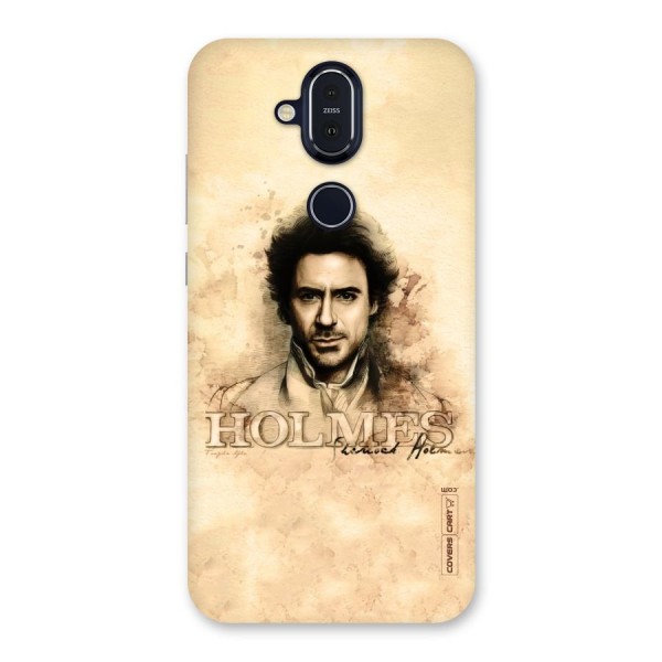 Sherlock Holmes Fan Art Back Case for Nokia 8.1