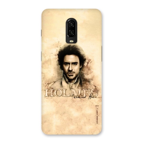 Sherlock Holmes Fan Art Back Case for OnePlus 6T