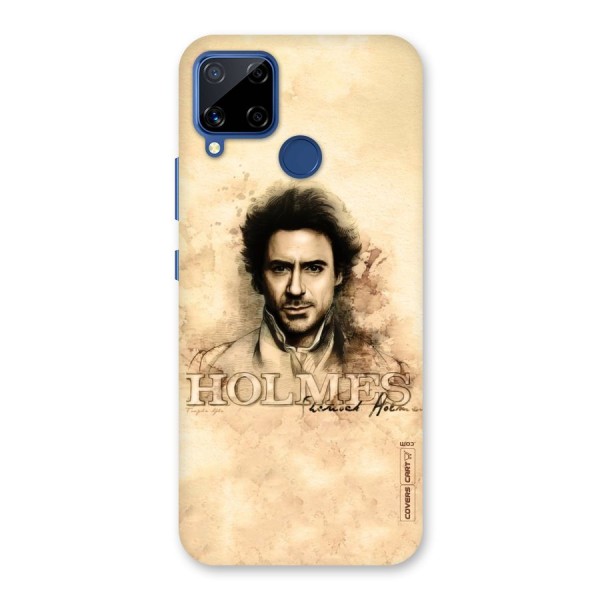 Sherlock Holmes Fan Art Back Case for Realme C12