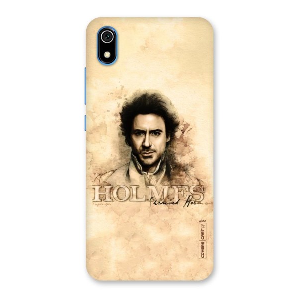 Sherlock Holmes Fan Art Back Case for Redmi 7A