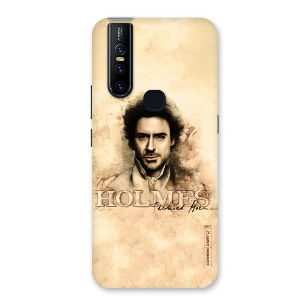 Sherlock Holmes Fan Art Back Case for Vivo V15